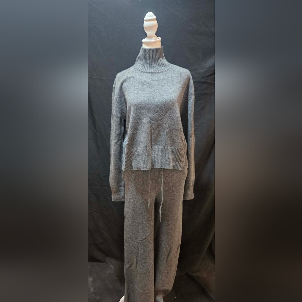 Women's Gray Knit Set GENTLE HERD NWT